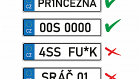 Registra�n� zna�ky na p��n� slav� v�ro��