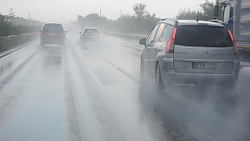 Test zimn�ch pneumatik podle ADAC