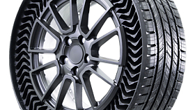Bezvzduchov� pneu Michelin Uptis vyr�� na silnice