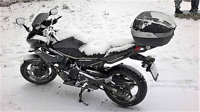 Jezd�te v zim� na motorce?