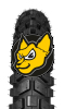 Kenda K335 ICE Tire 4 -18 186 6PR TT / NHS