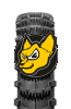 Plews Tyres MX1 Hawkstone GP (R) 80/100 -12 41M TT NHS Soft