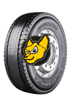 Bridgestone Ecopia H-drive 002 315/80 R22.50 156/150L Zadn Nprava M+S 3PMSF