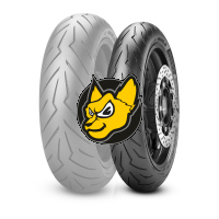 Pirelli Diablo Rosso Scooter 100/90 -12 64P TL Reinf.