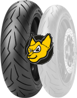 Pirelli Diablo Rosso Scooter 90/90 -10 50J TL Zadn�
