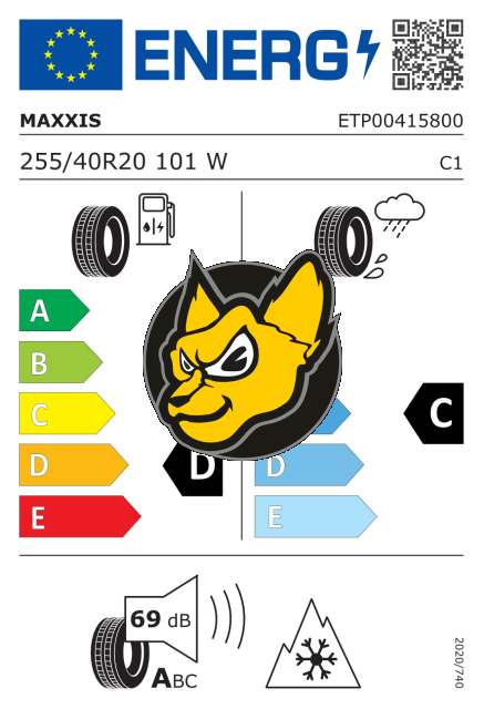 Maxxis WP6 Premitra Snow 255/40 R20 101W XL M+S
