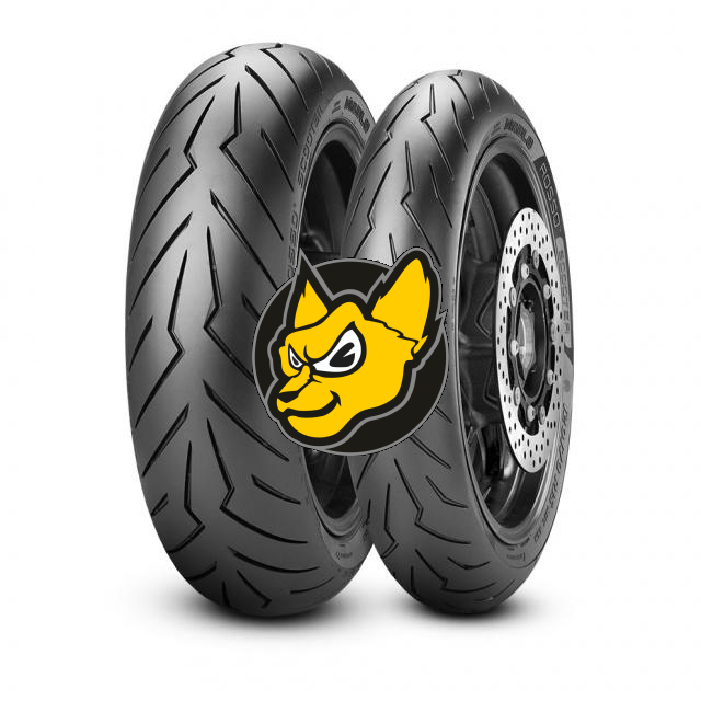 Pirelli Diablo Rosso Scooter 120/70 -12 58P TL Reinf.