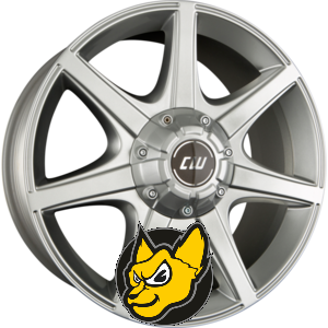 BORBET CWE crystal silver 8.00 x 17 ET 30.00 5x114.3 kilov stbrn