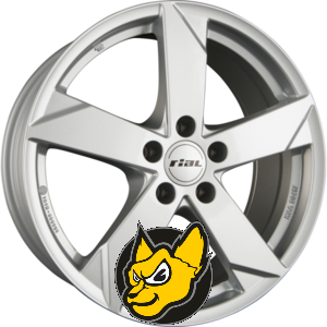 RIAL KODIAK Polar-Silber 7.50 x 17 ET 38.00 5x112 polrn stbrn