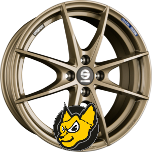SPARCO TROFEO 4 gloss bronze 6.00 x 14 ET 35.00 4x100 leskl bronzov