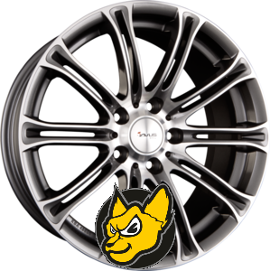 AVUS Racing AC-MB1 Anthracite Polished 8.50 x 20 ET 35.00 5x120 antracit s letnou pedn st