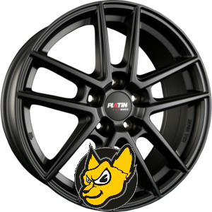 PLATIN P 73 Racing Schwarz 6.50 x 16 ET 45.00 5x114.3 z�vodn� �ern�
