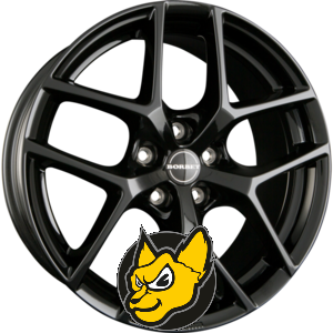 BORBET Y black glossy 8.00 x 18 ET 40.00 5x100 leskl� �ern�