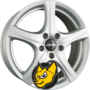 RONAL R42 kristallsilber 6.00 x 15 ET 45.00 4x114.3 kilov stbrn