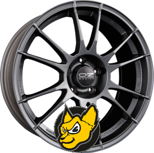 OZ ULTRALEGGERA Matt Graphite Silver 7.50 x 17 ET 35.00 5x100 matn grafit stbrn