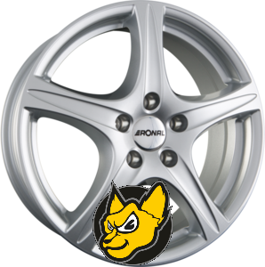 RONAL R56 Kristallsilber 7.00 x 17 ET 37.00 5x112 kilov stbrn